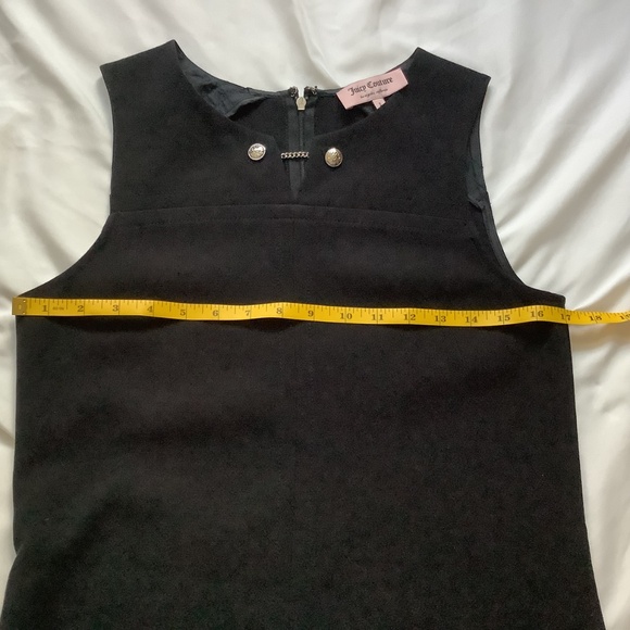 Juicy Couture Black Shift Dress with Drop Waist, Size 2 NWOT - Picture 9 of 16